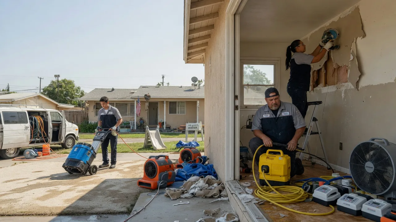 Water Damage Restoration in Sheridan, CA near me